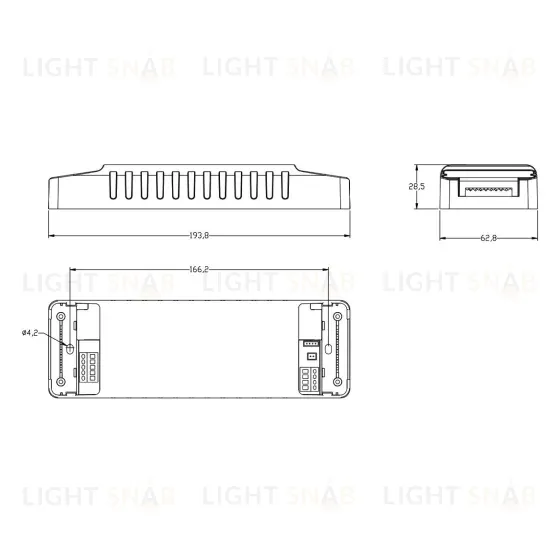 БАП для светильников ЭРА LED-LP-E300-1-400 Б0055719 Б0055719