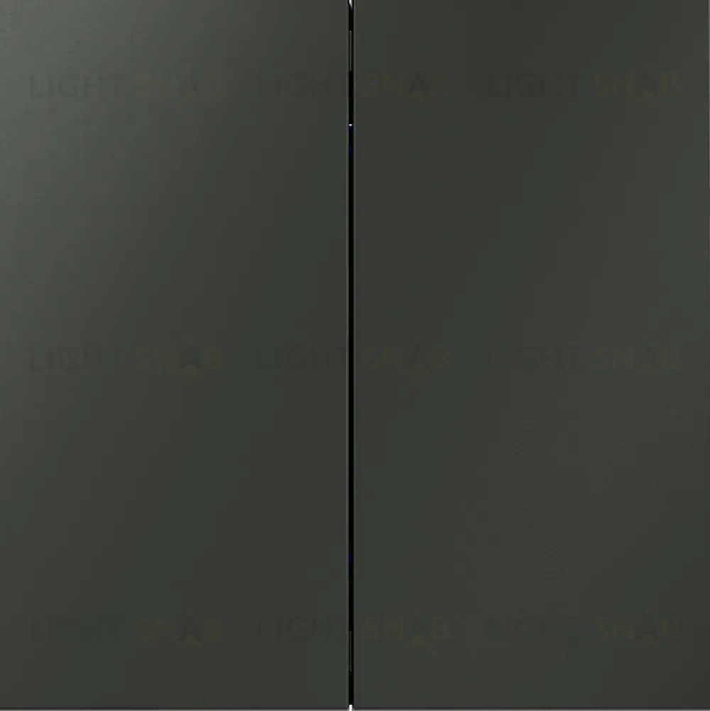Выключатель с самовозвратом двухклавишный Voltum S70 VLS020606 (титан) VLS020606