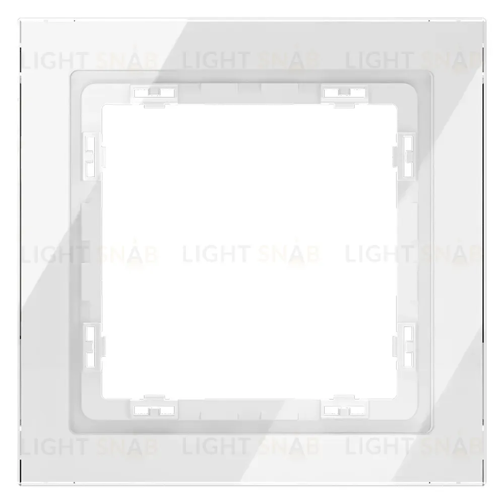 Рамка на 1 пост Voltum S70 VLS110101 (белый, стекло) VLS110101