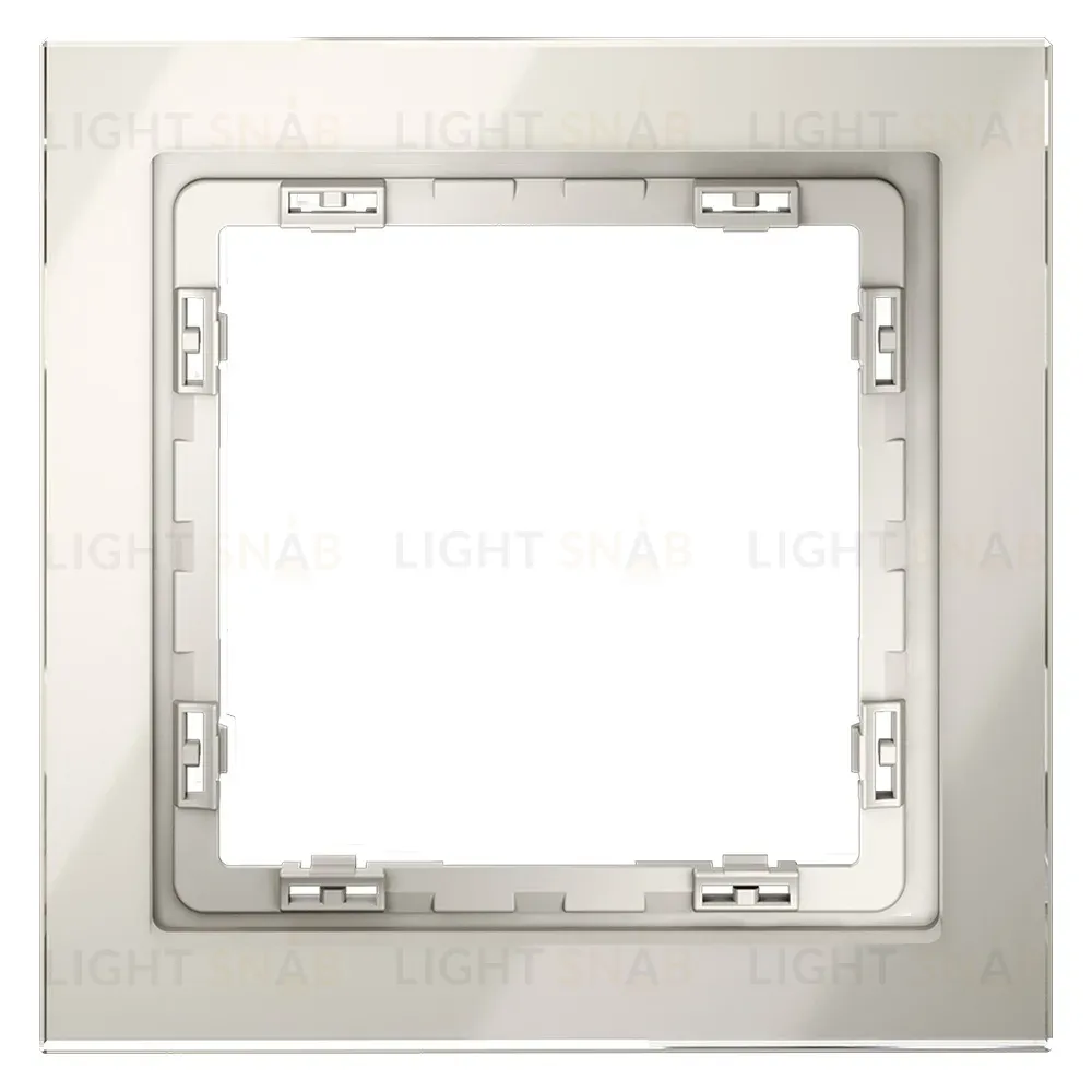 Рамка на 1 пост Voltum S70 VLS110103 (кашемир, стекло) VLS110103
