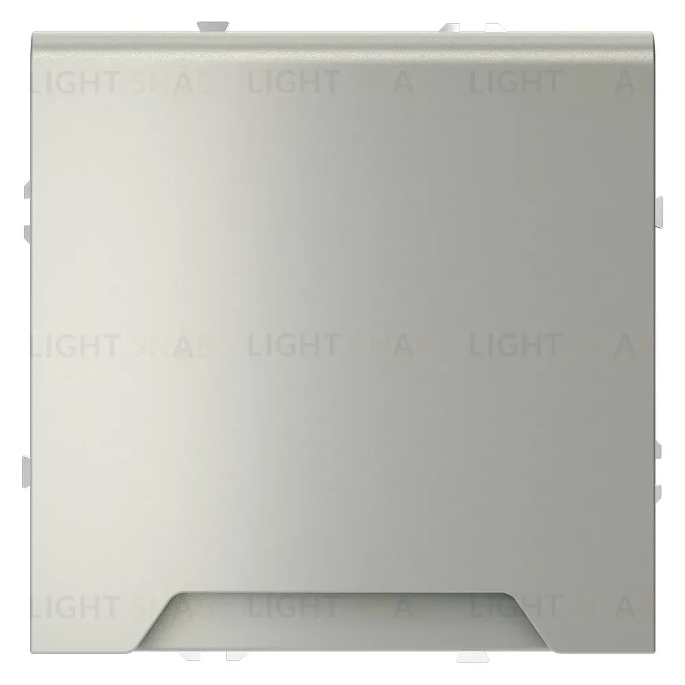 Розетка с защитными шторками и крышкой Voltum S70 VLS040305 (сталь) VLS040305