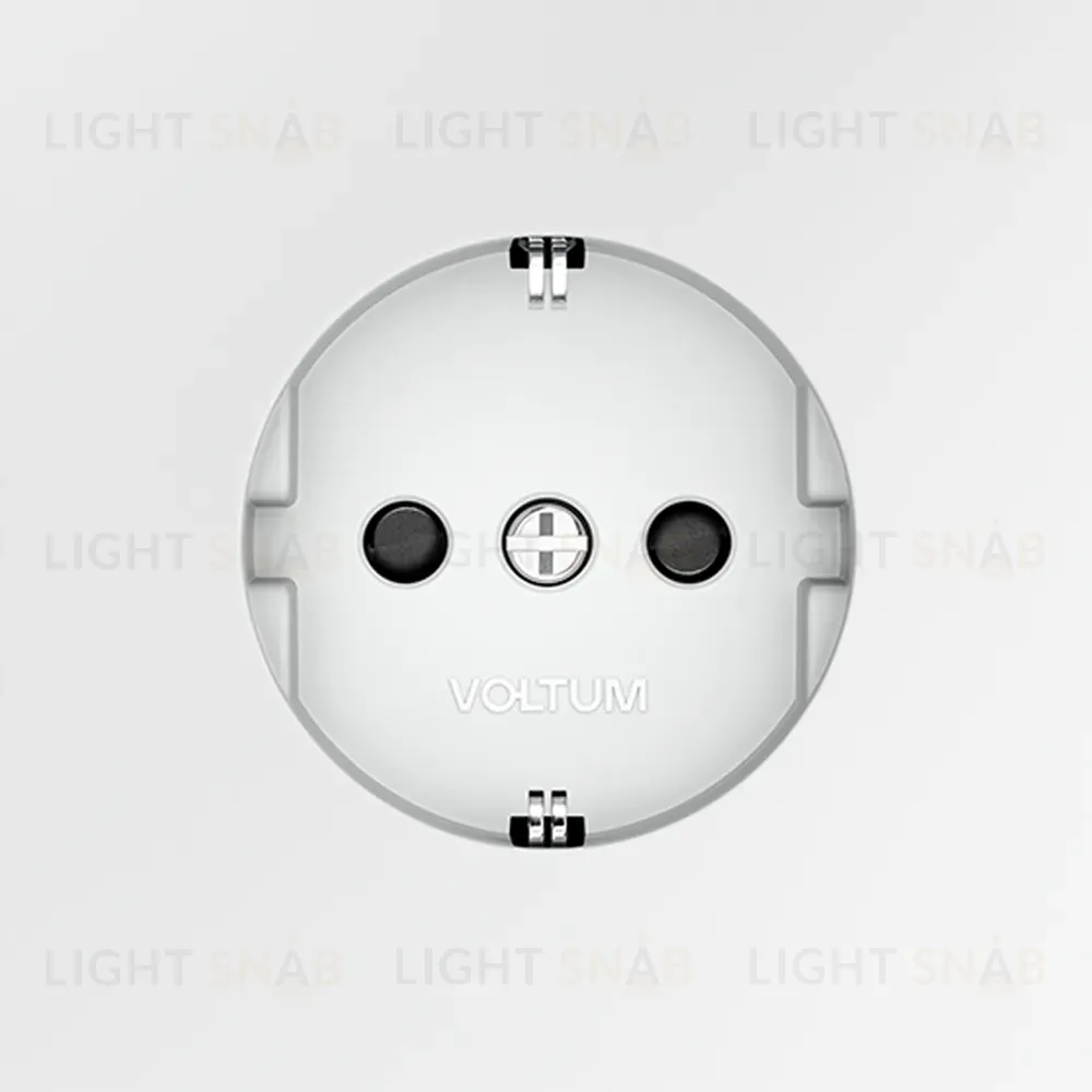 Розетка со шторками Voltum S70 VLS040202 (белый матовый) VLS040202