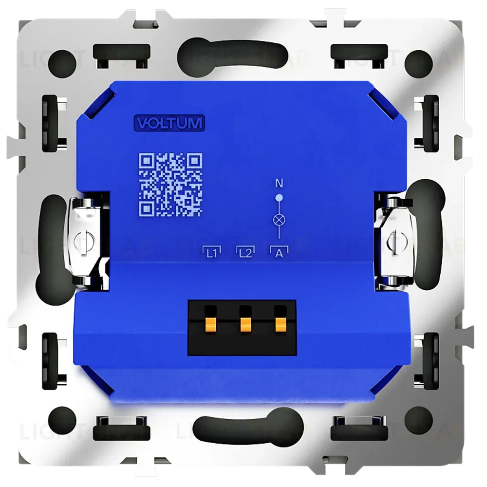 Светорегулятор Voltum S70 VLS070308 (черный матовый) VLS070308