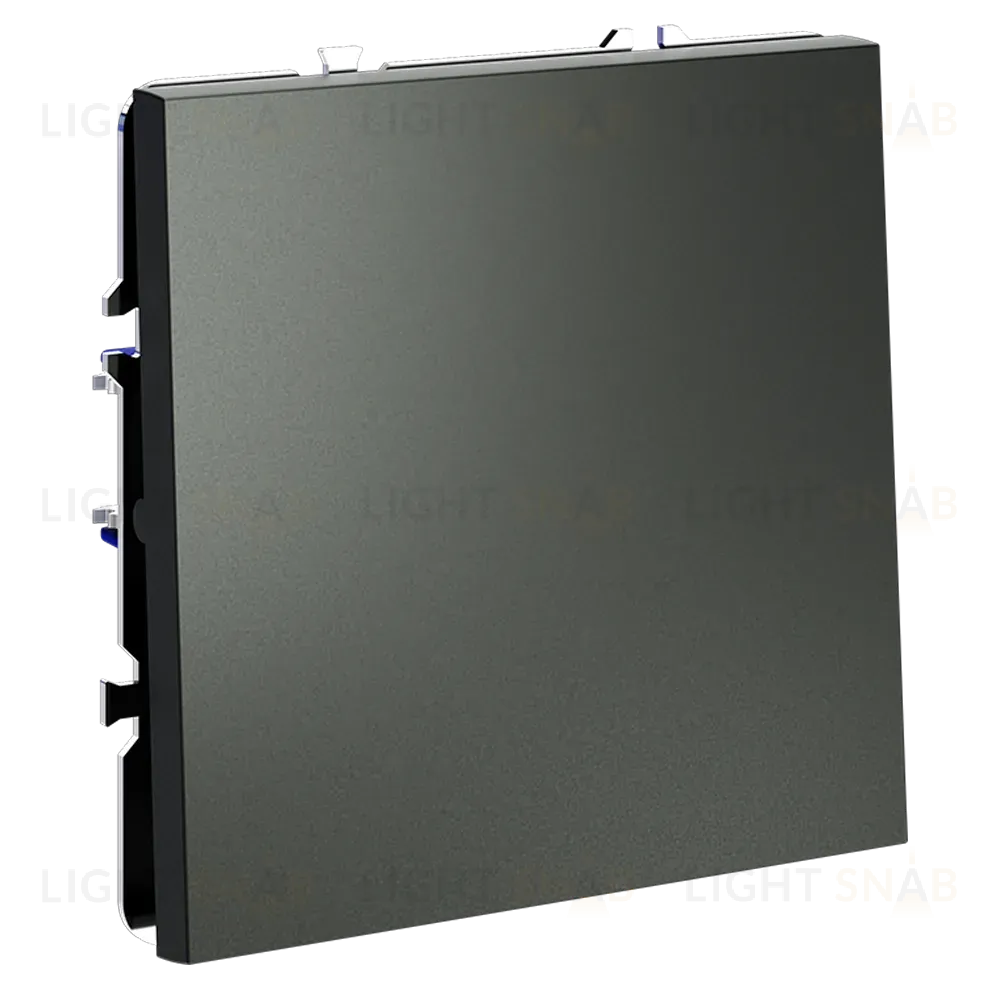 Проходной переключатель одноклавишный Voltum S70 VLS010306 (титан) VLS010306