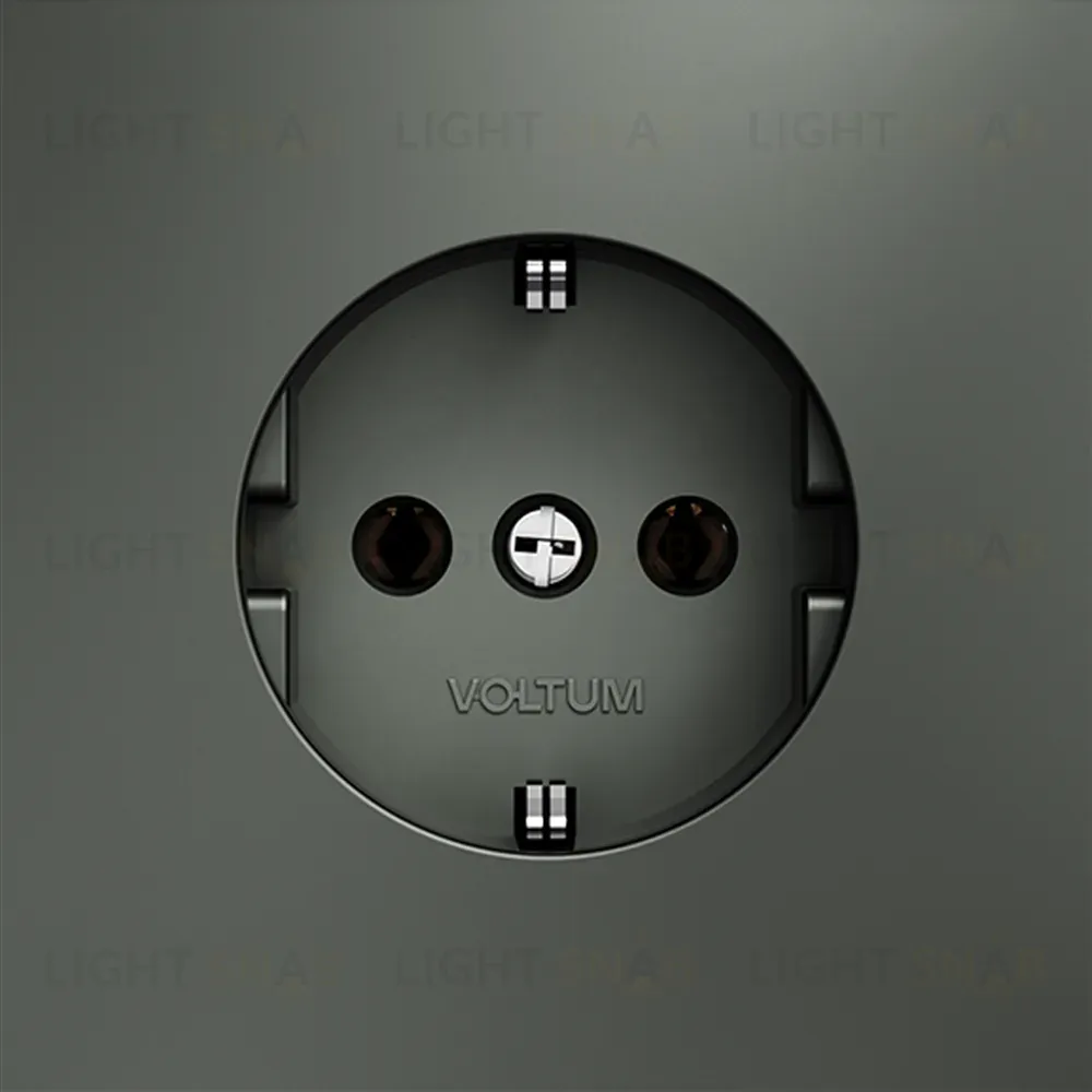 Розетка Voltum S70 VLS040106 (титан) VLS040106