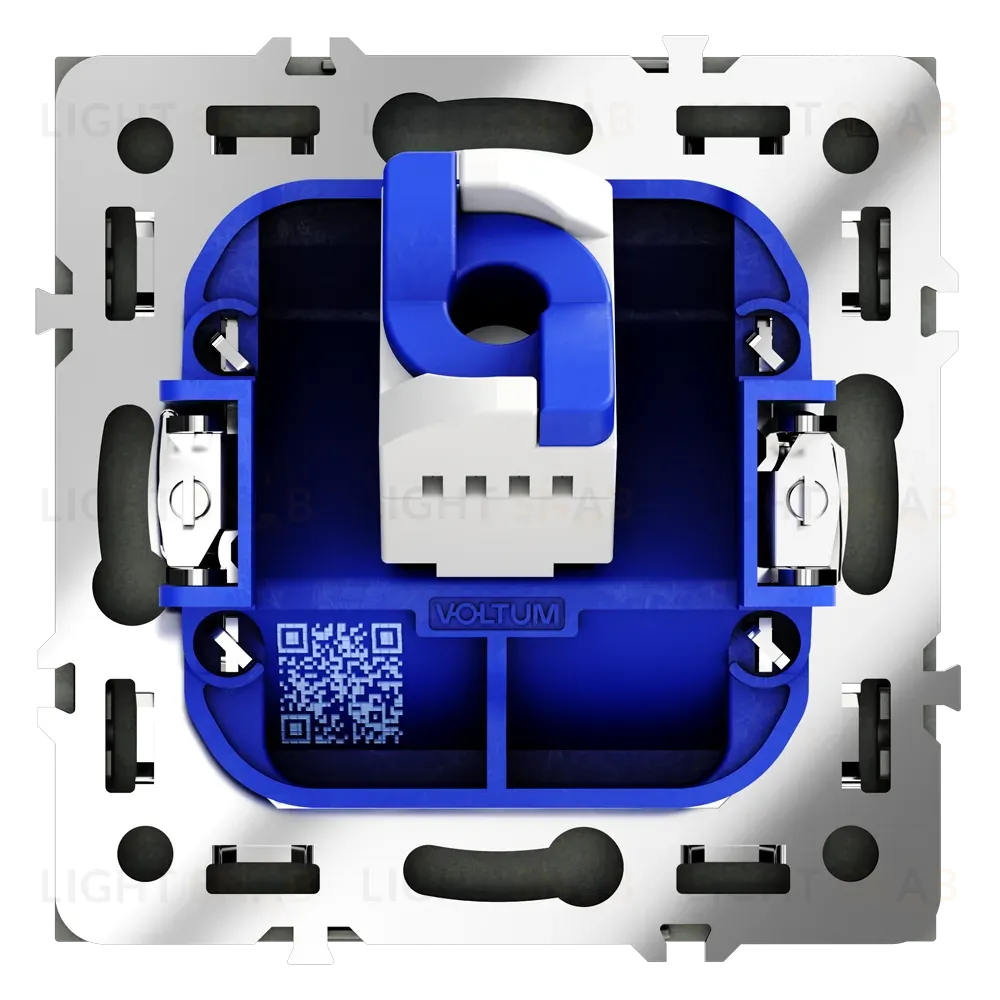Розетка компьютерная Voltum S70 VLS060106 (титан) VLS060106