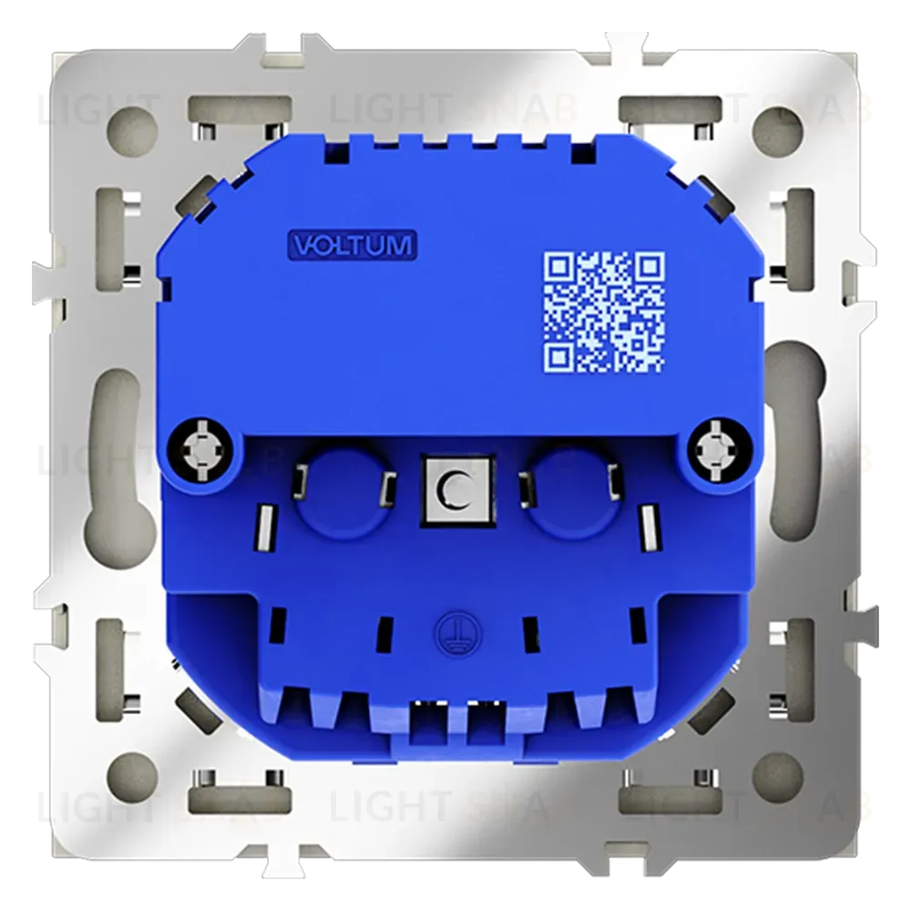 Розетка с USB, А+А Voltum S70 VLS040405 (сталь) VLS040405
