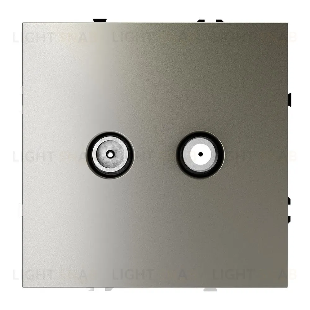 Розетка телевизионная Voltum S70 VLS060404 (шелк) VLS060404