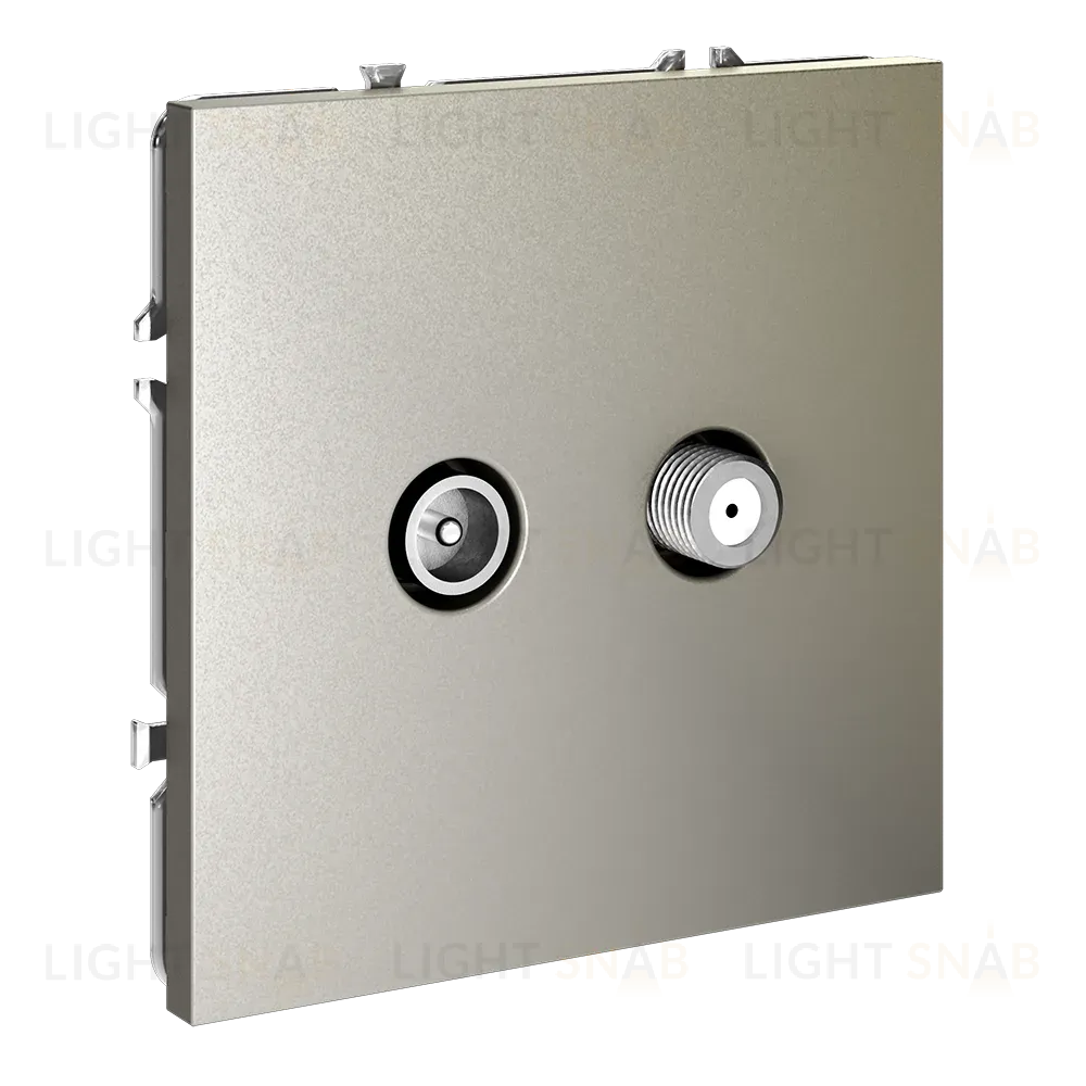 Розетка телевизионная Voltum S70 VLS060404 (шелк) VLS060404