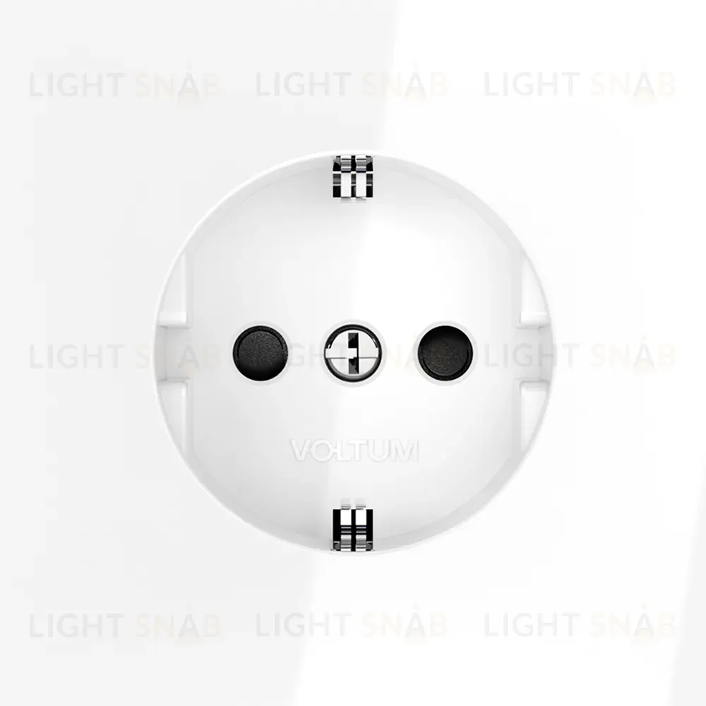 Розетка со шторками Voltum S70 VLS040201 (белый глянцевый) VLS040201