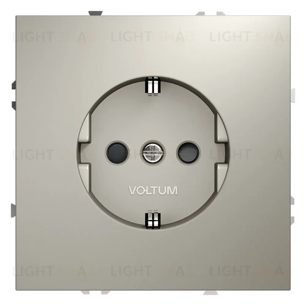Розетка со шторками Voltum S70 VLS040203 (кашемир) VLS040203