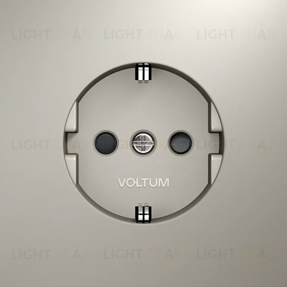 Розетка со шторками Voltum S70 VLS040203 (кашемир) VLS040203