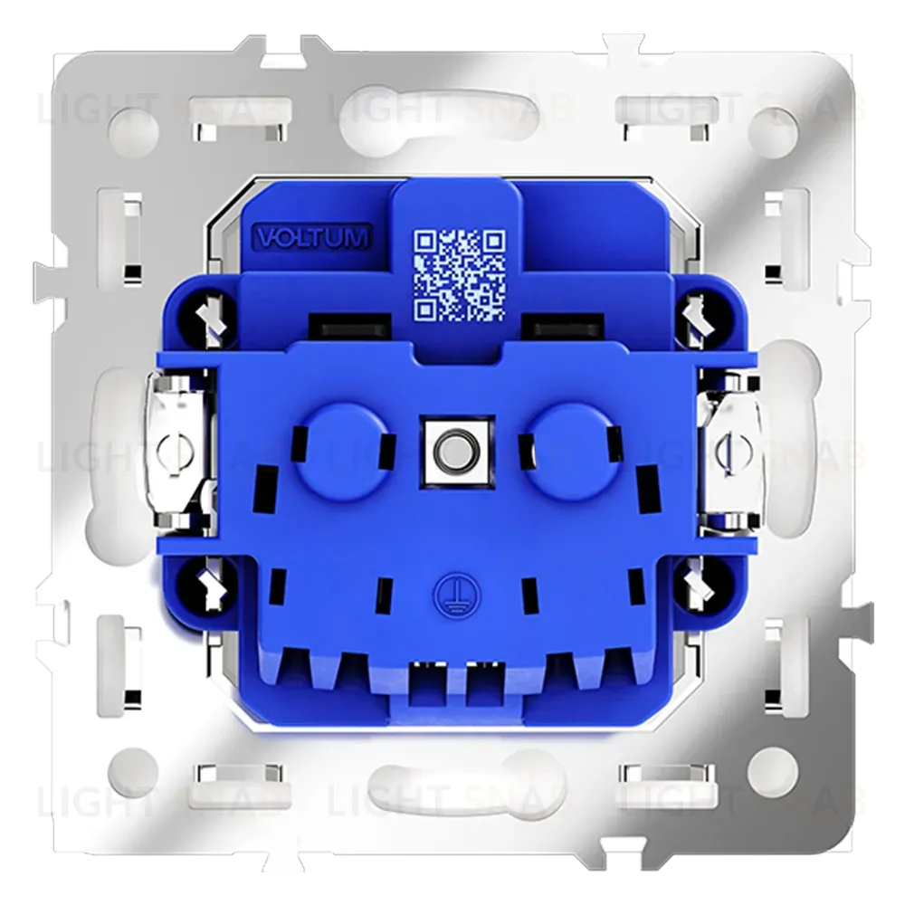 Розетка Voltum S70 VLS040101 (белый глянцевый) VLS040101