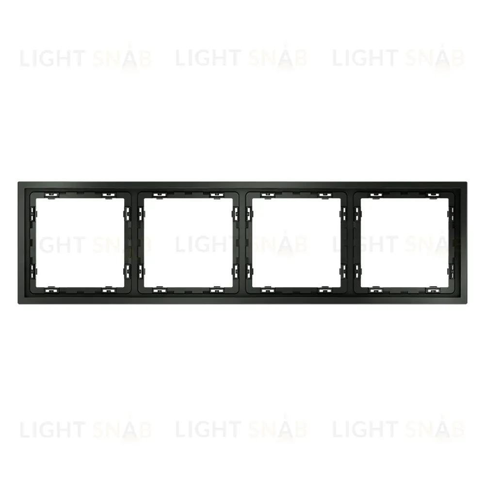 Рамка на 4 поста Voltum S70 VLS100406 (титан) VLS100406