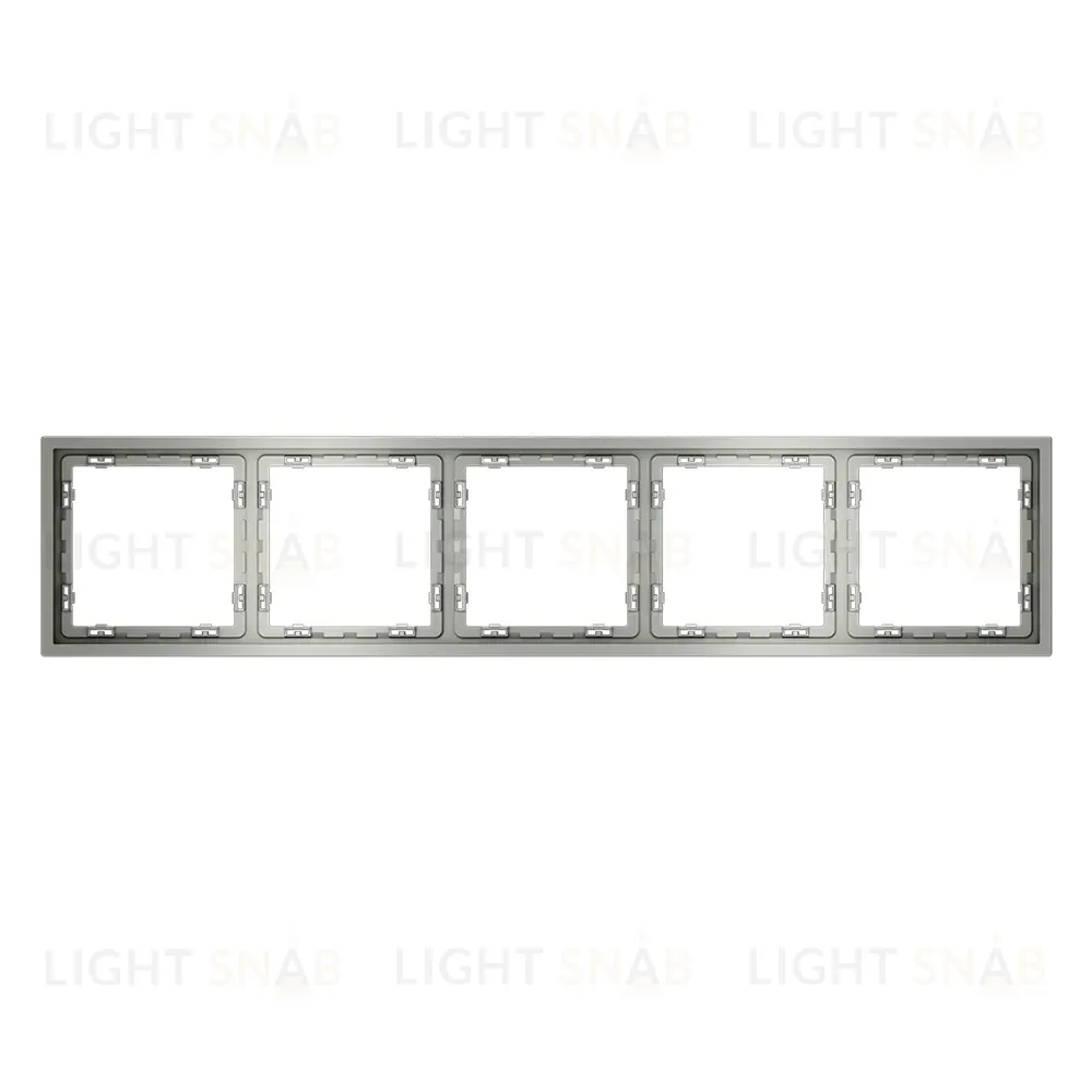 Рамка на 5 постов Voltum S70 VLS100505 (сталь) VLS100505