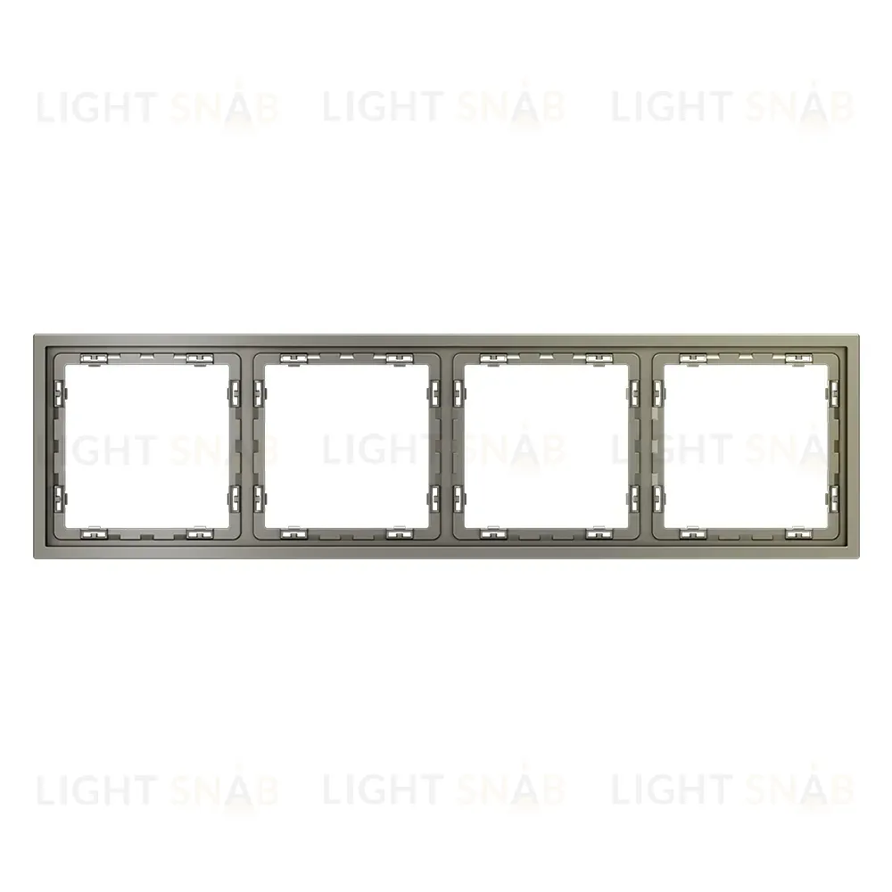 Рамка на 4 поста Voltum S70 VLS100404 (шелк) VLS100404