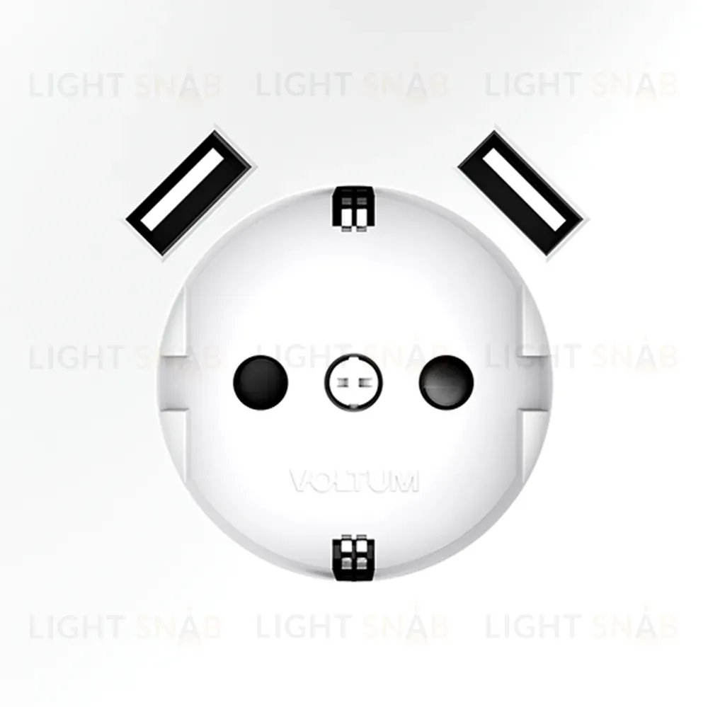 Розетка с USB Voltum S70 VLS040402 (белый матовый) VLS040402