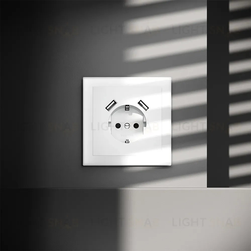 Розетка с USB Voltum S70 VLS040402 (белый матовый) VLS040402