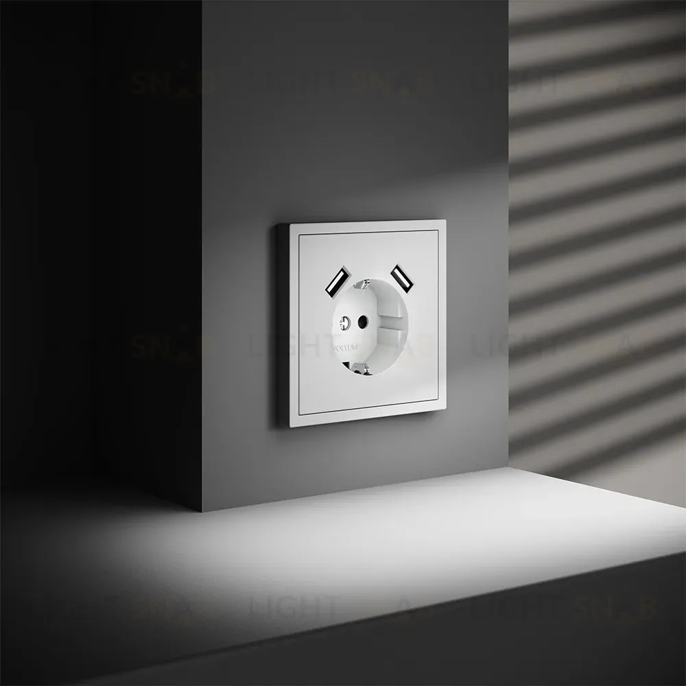 Розетка с USB Voltum S70 VLS040402 (белый матовый) VLS040402