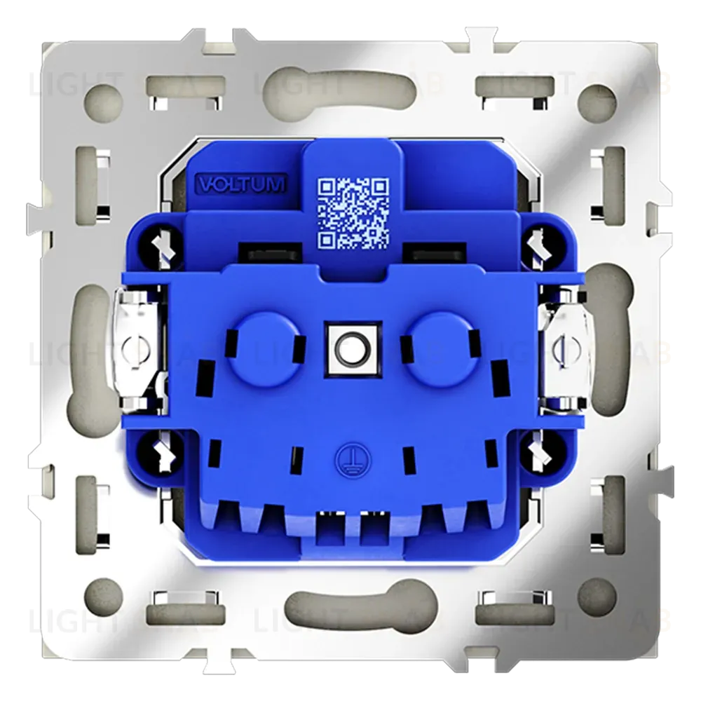 Розетка со шторками Voltum S70 VLS040204 (шелк) VLS040204