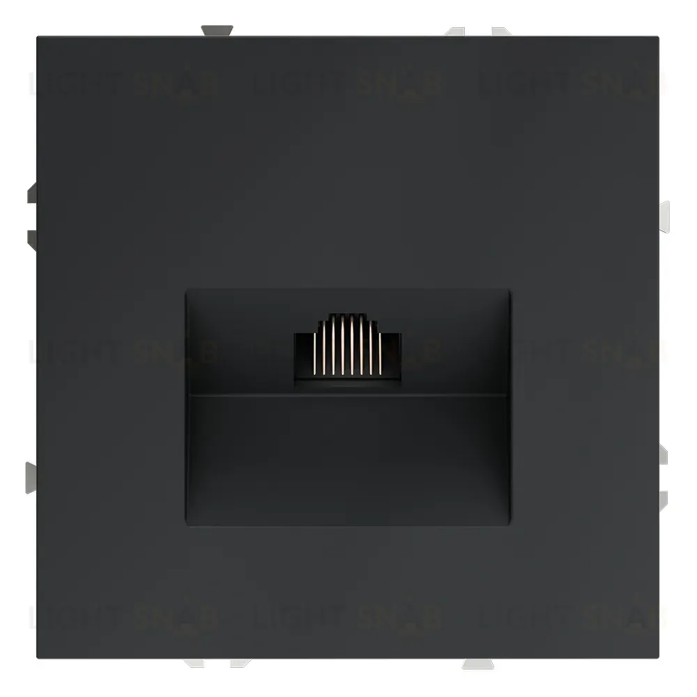 Розетка компьютерная Voltum S70 VLS060107 (графит) VLS060107
