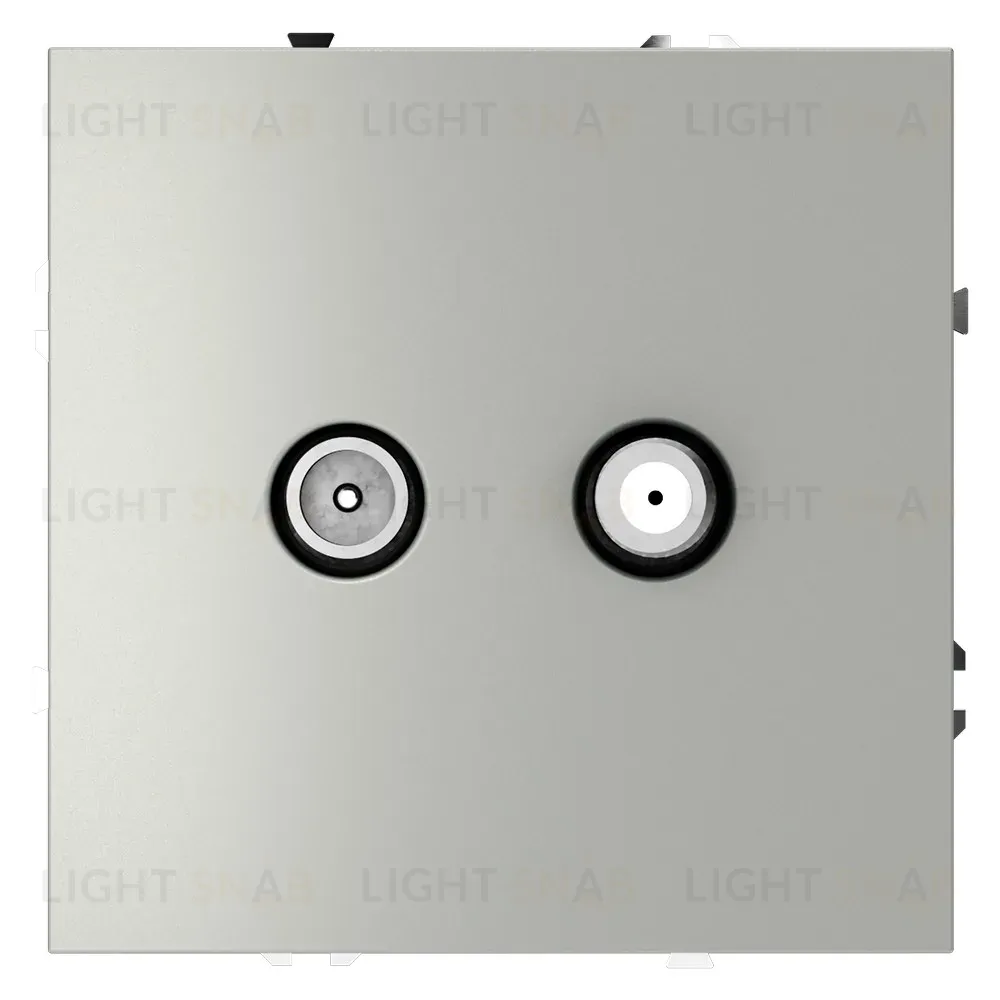 Розетка телевизионная Voltum S70 VLS060405 (сталь) VLS060405
