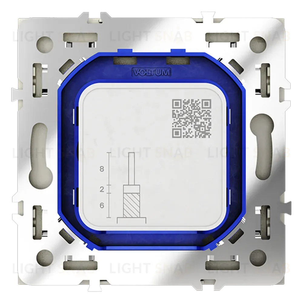 Розетка телевизионная Voltum S70 VLS060405 (сталь) VLS060405