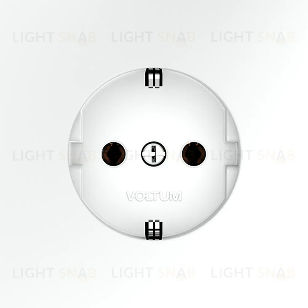 Розетка Voltum S70 VLS040102 (белый матовый) VLS040102
