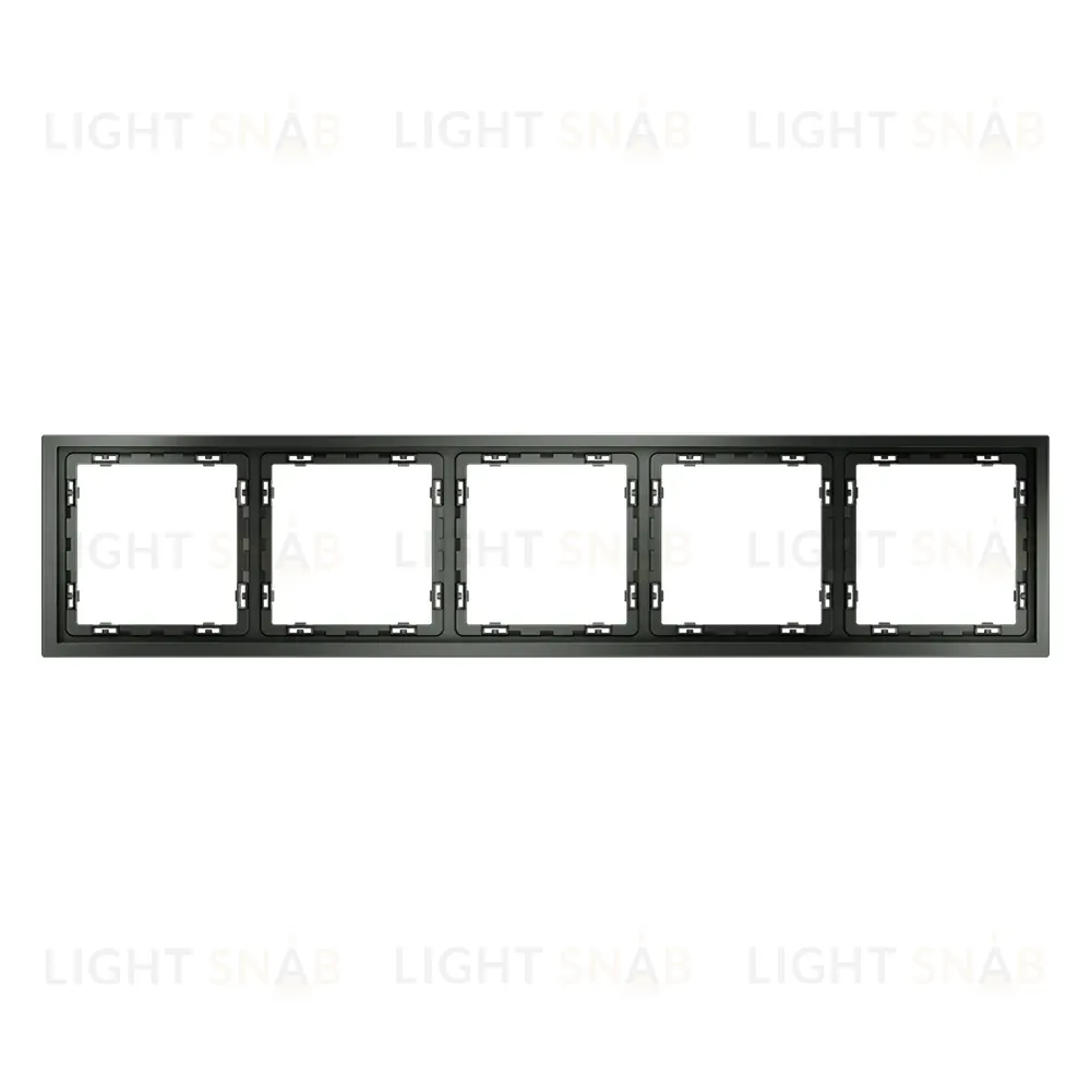 Рамка на 5 постов Voltum S70 VLS100506 (титан) VLS100506