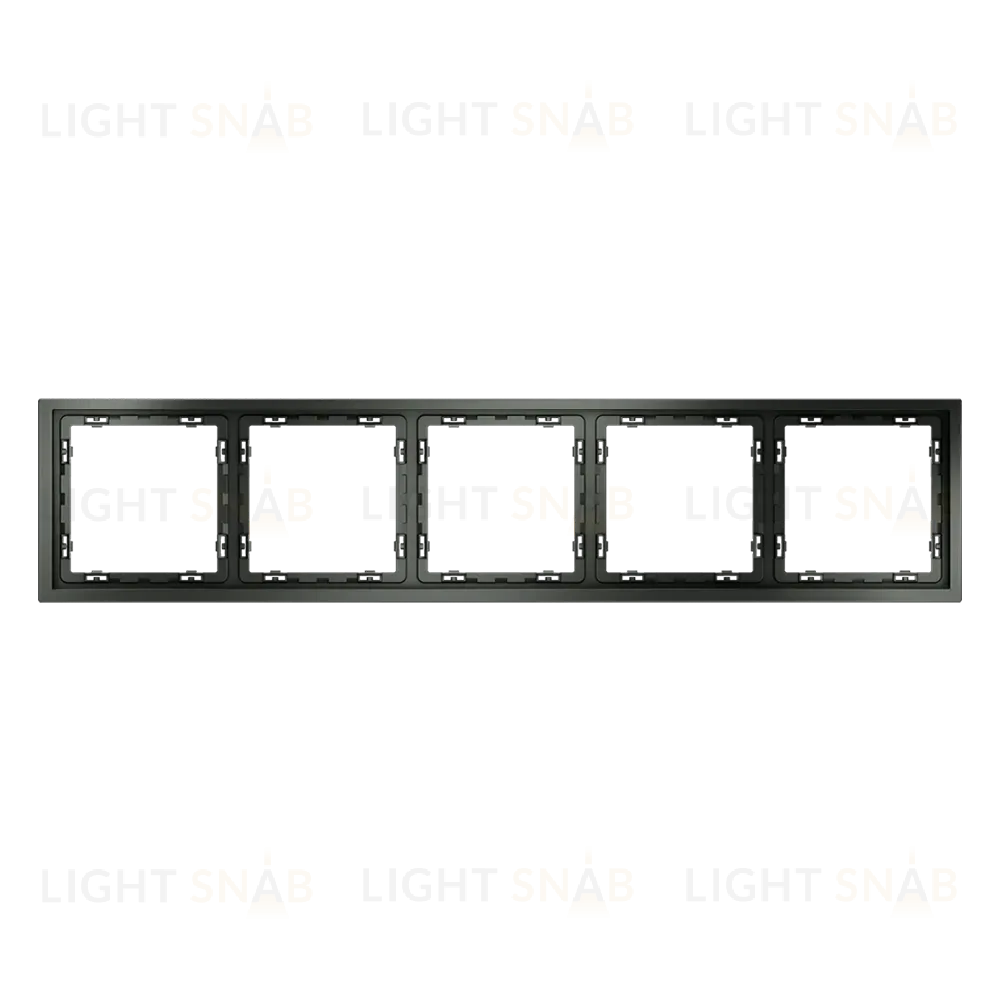 Рамка на 5 постов Voltum S70 VLS100506 (титан) VLS100506