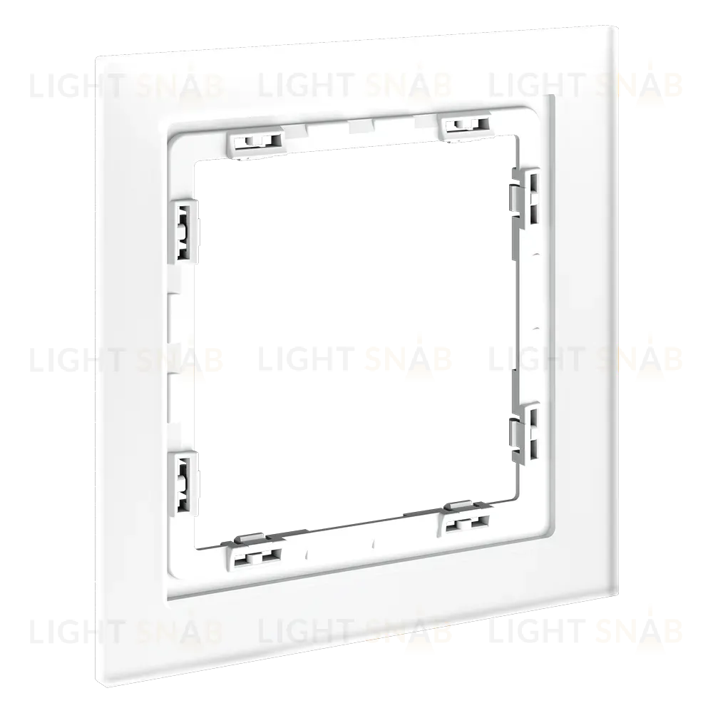 Рамка на 1 пост Voltum S70 VLS110102 (белый,матовый,стекло) VLS110102