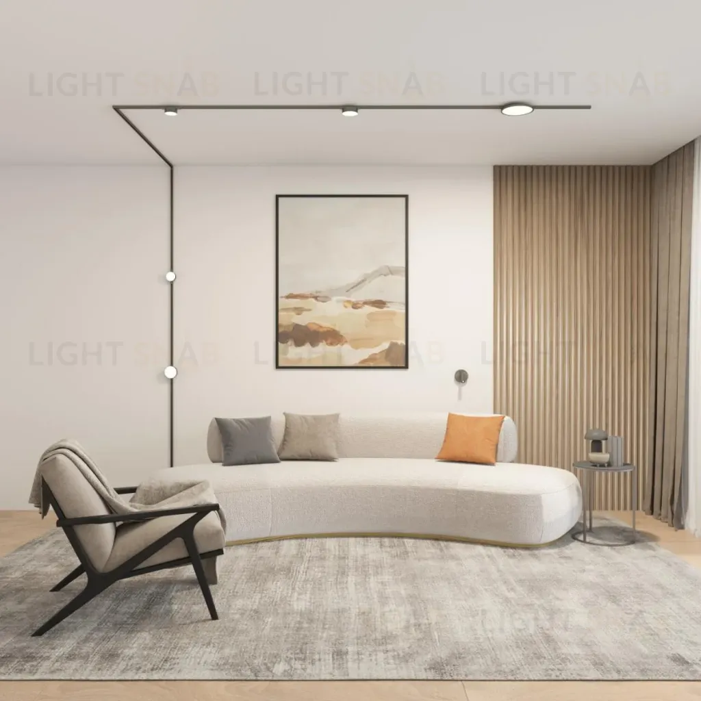 Трековый однофазный светильник Denkirs Shine flow DK5762-DN DK5762-DN