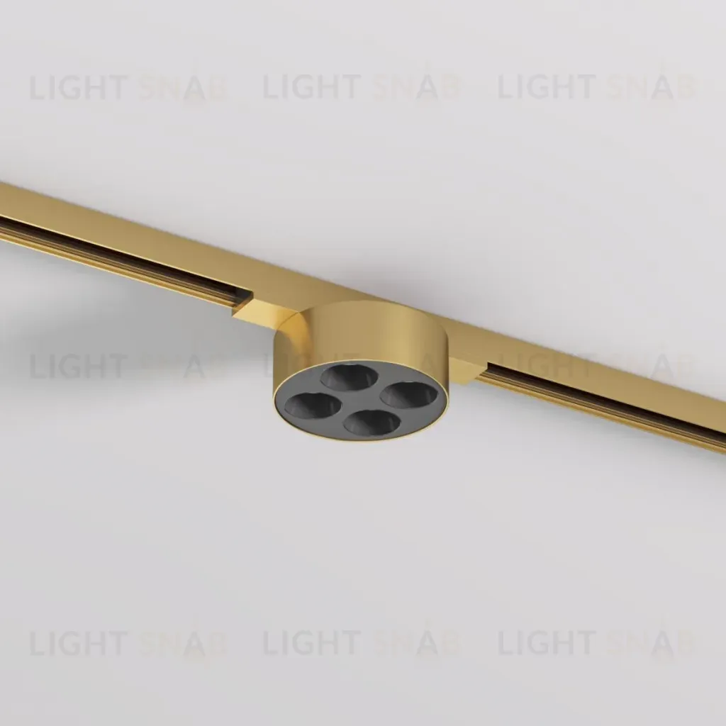 Трековый однофазный светильник Denkirs Shine grill DK5772-SB DK5772-SB