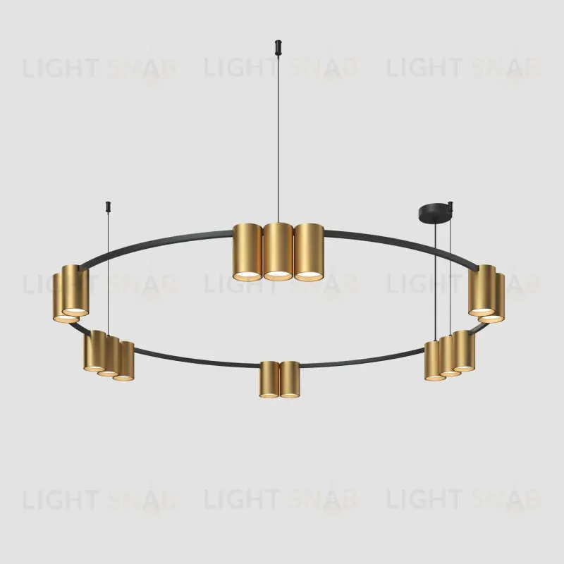 Подвесная люстра Denkirs Orbit DK4067-BK+SG DK4067-BK+SG