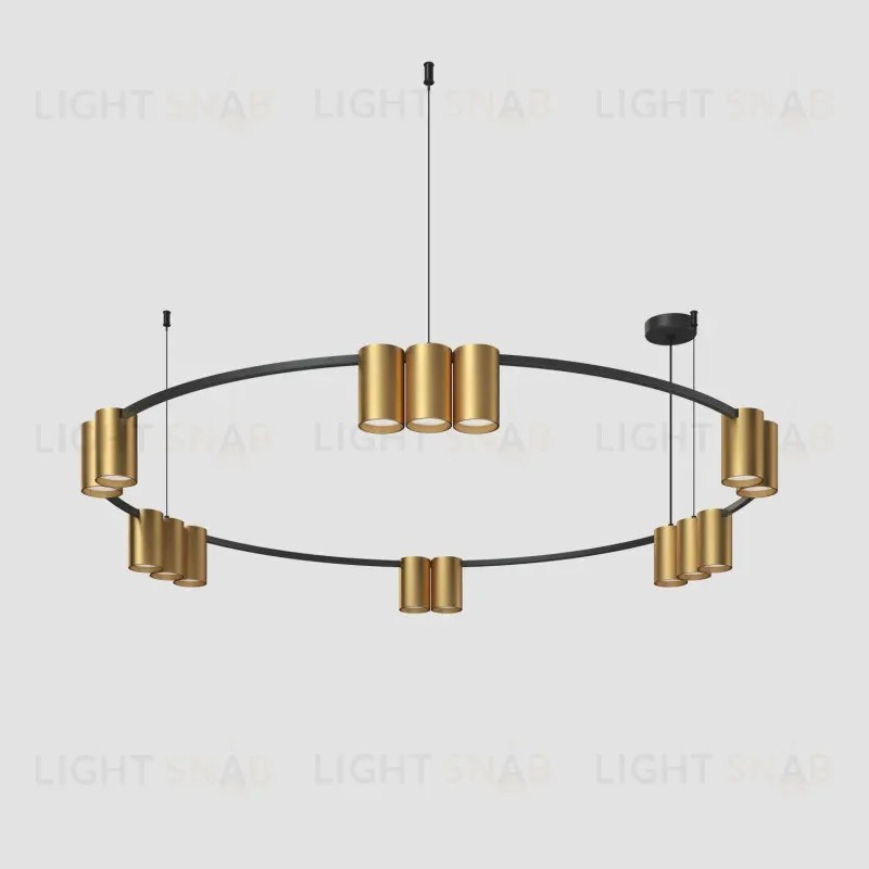 Подвесная люстра Denkirs Orbit DK4067-BK+SG DK4067-BK+SG