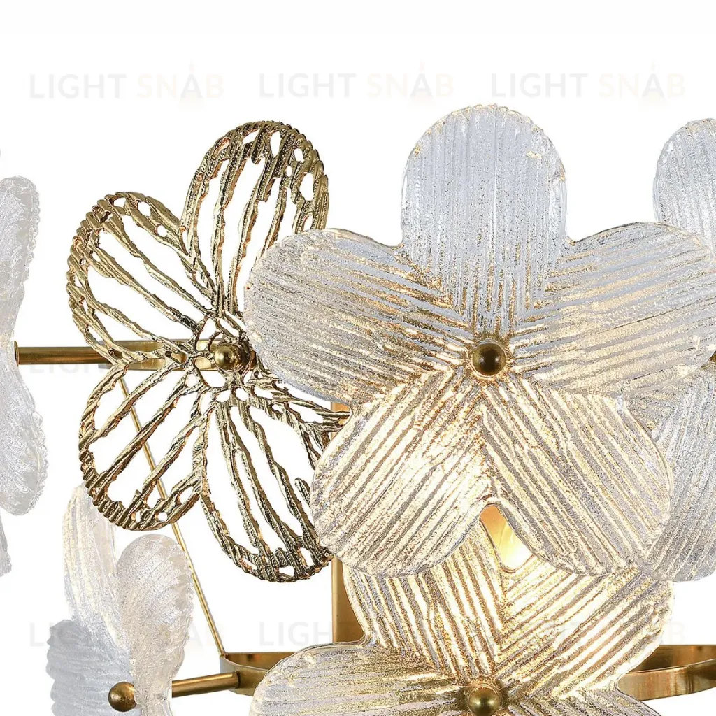 Настенный светильник Indigo Fiori 12049/2W Brass V000554 V000554