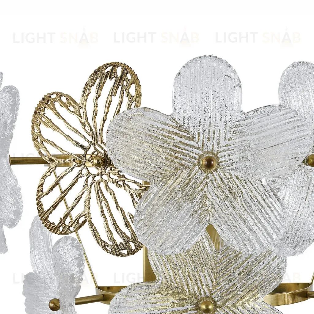 Настенный светильник Indigo Fiori 12049/2W Brass V000554 V000554