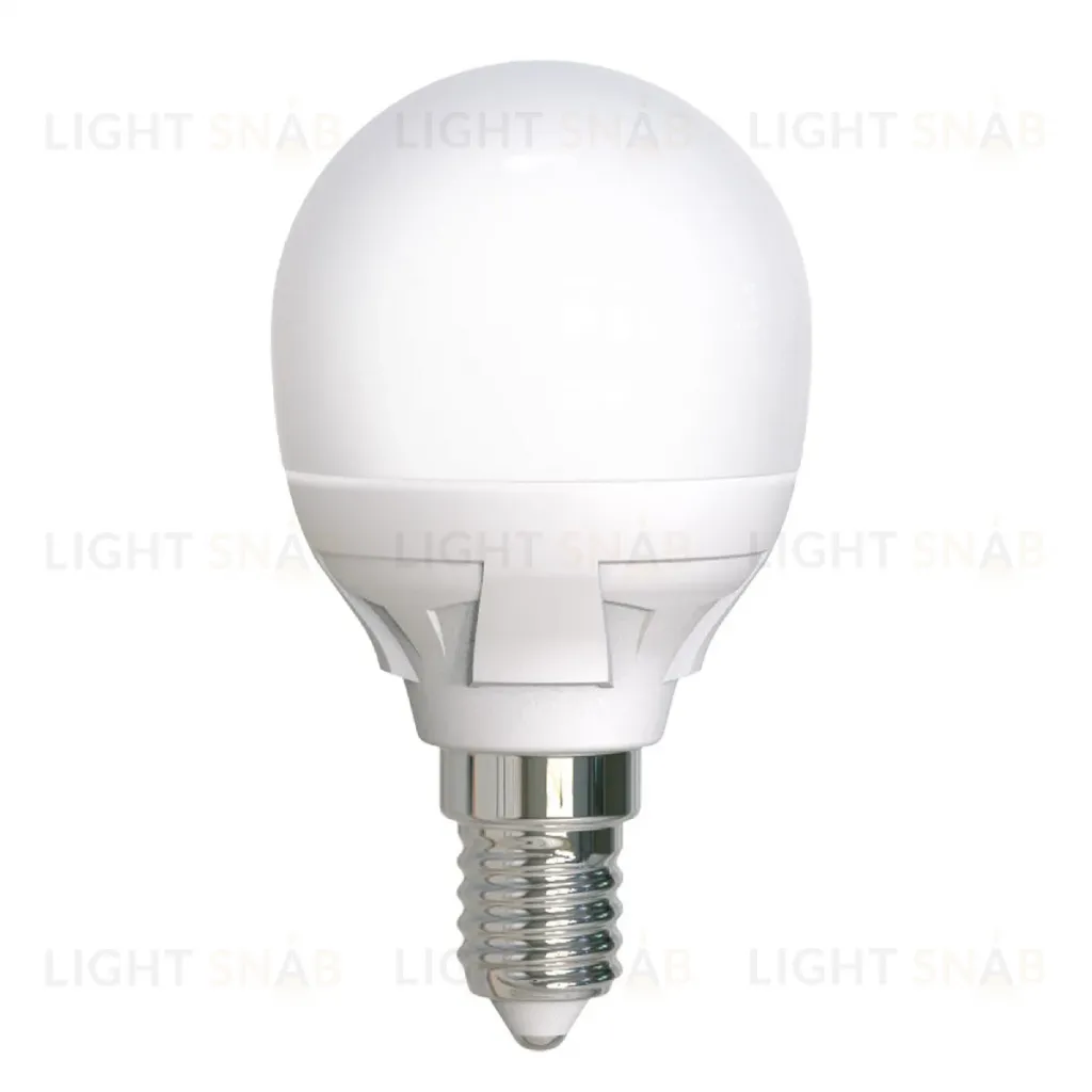Лампа светодиодная Uniel LED-G45 7W/6500K/E14/FR PLP01WH UL-00011018 LED-G45 7W/6500K/E14/FR PLP01WH