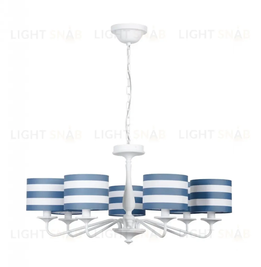 Подвесная люстра Arti Lampadari Barge E 1.1.7 W Barge E 1.1.7 W