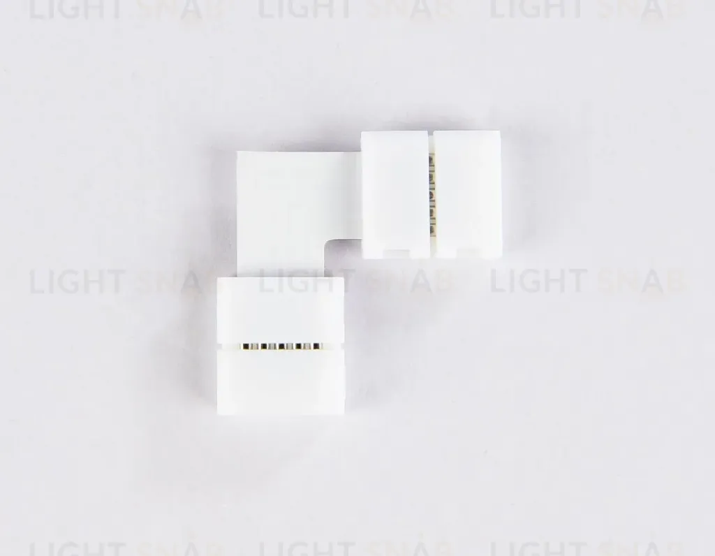 Соединитель угловой L для светодиодной ленты Ambrella Light 5050 12/24V (5 конт.) (10шт) GS6751 GS6751