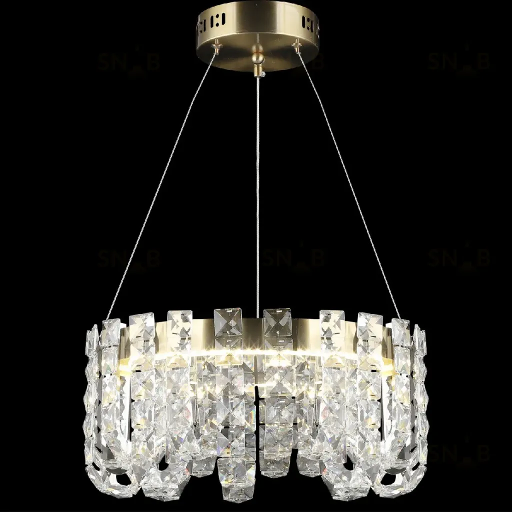 Подвесная люстра Reluce 02601-0.4-80W LED COP+CH 02601-0.4-80W LED COP+CH