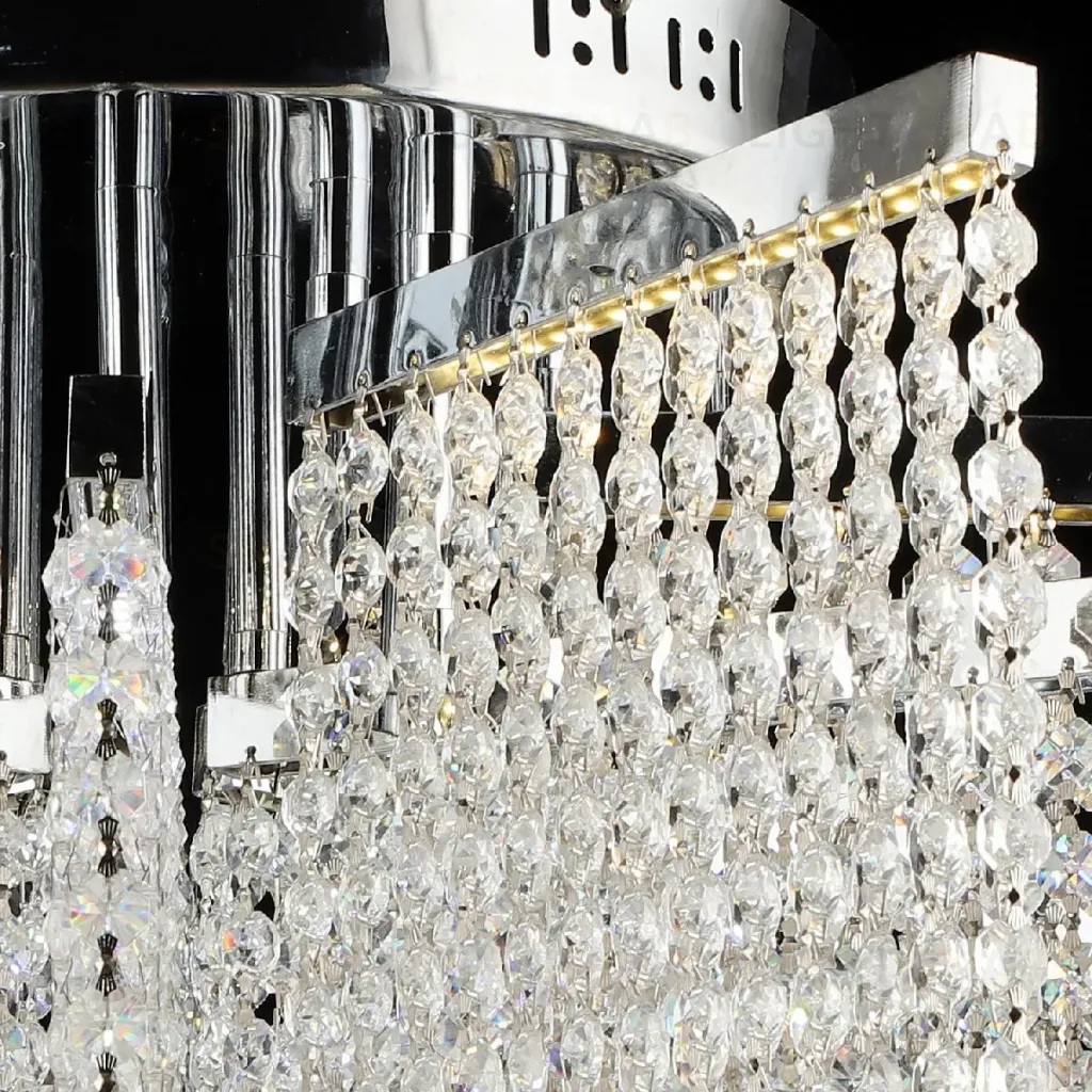 Потолочная люстра Reluce 02653-0.3-96W LED CH 02653-0.3-96W LED CH