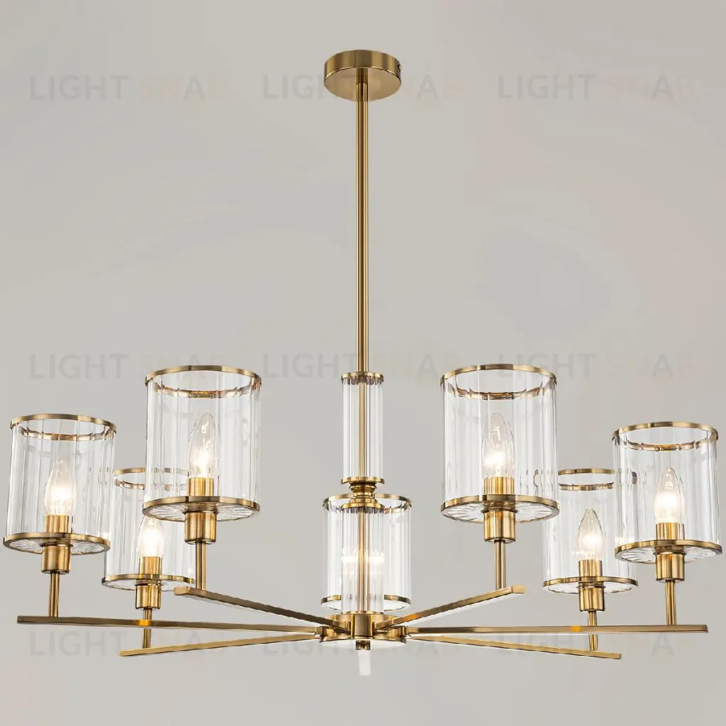 Люстра на штанге Illumico IL0183-8C-79 COPPER KOPNINI IL0183-8C-79 COPPER KOPNINI