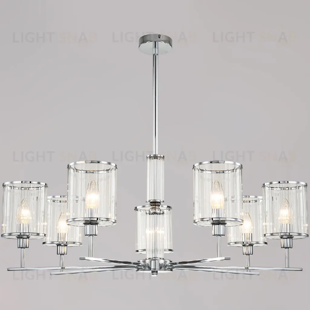 Люстра на штанге Illumico IL1183-8C-79 CR KOPNINI IL1183-8C-79 CR KOPNINI