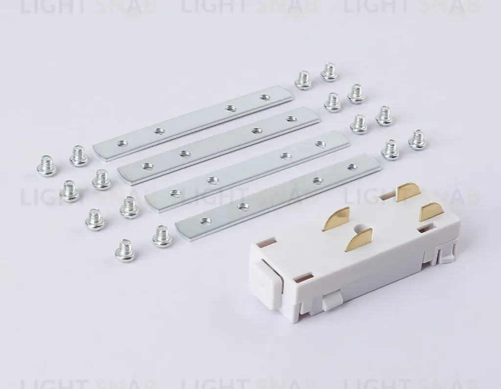 Коннектор питания прямой с соединителем Ambrella Light Magnetic 220V GL1107 GL1107