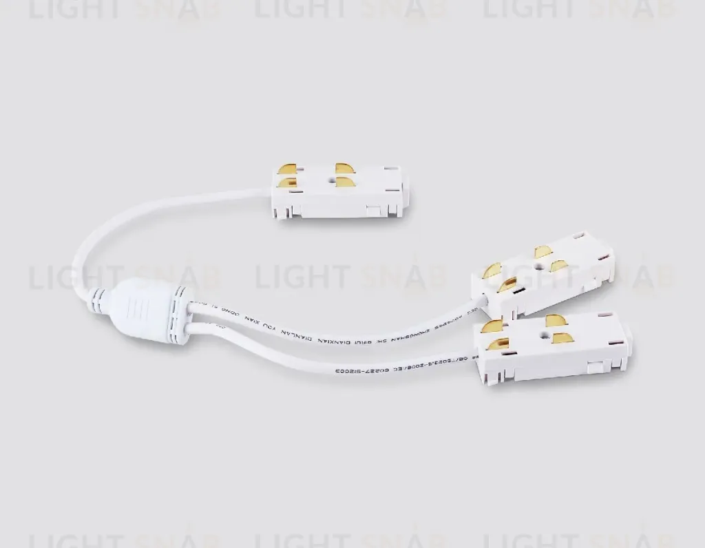 Коннектор питания T-образный Ambrella Light Magnetic 220V GL1113 GL1113