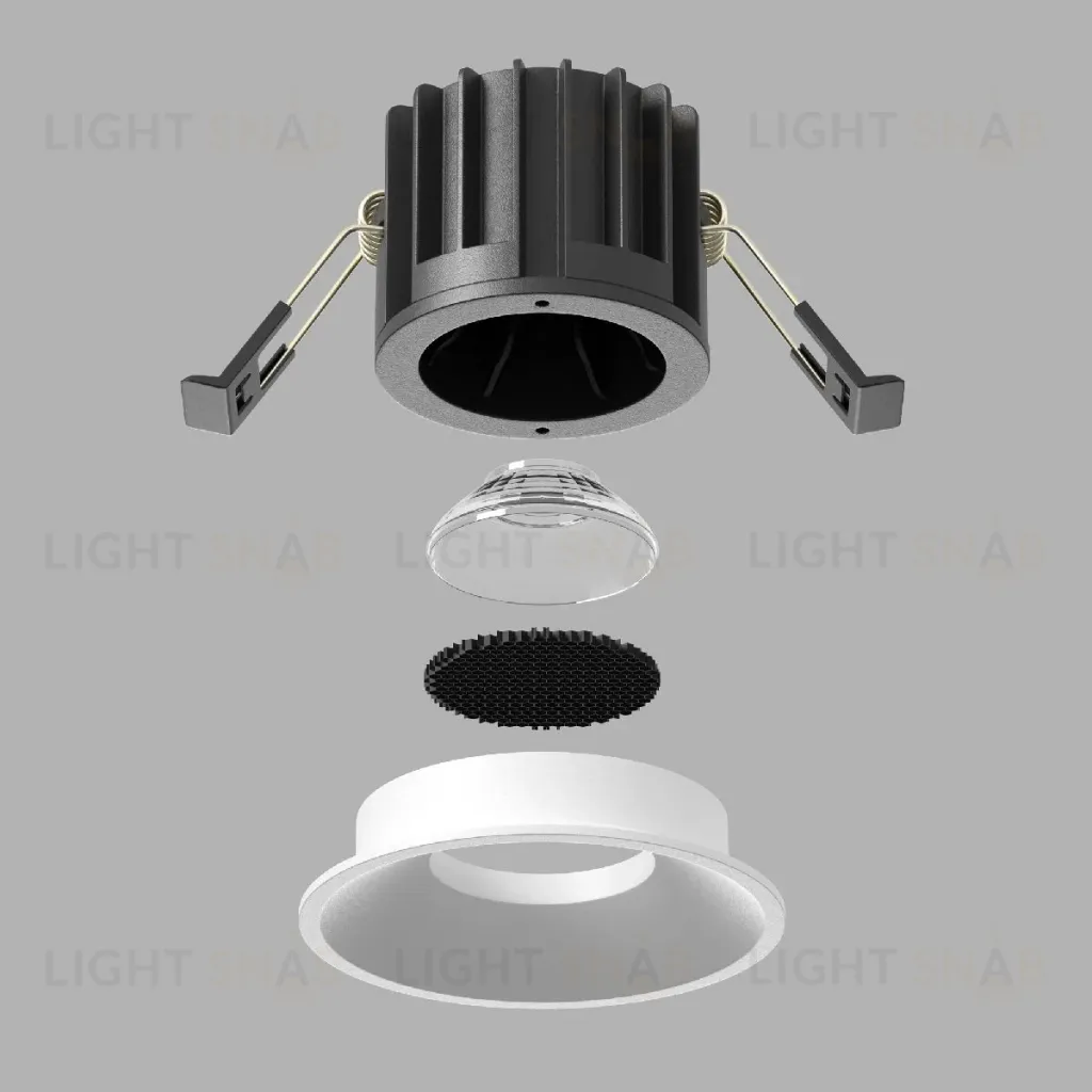 Встраиваемый светильник Maytoni Round DL058-12W2.7K-W DL058-12W2.7K-W