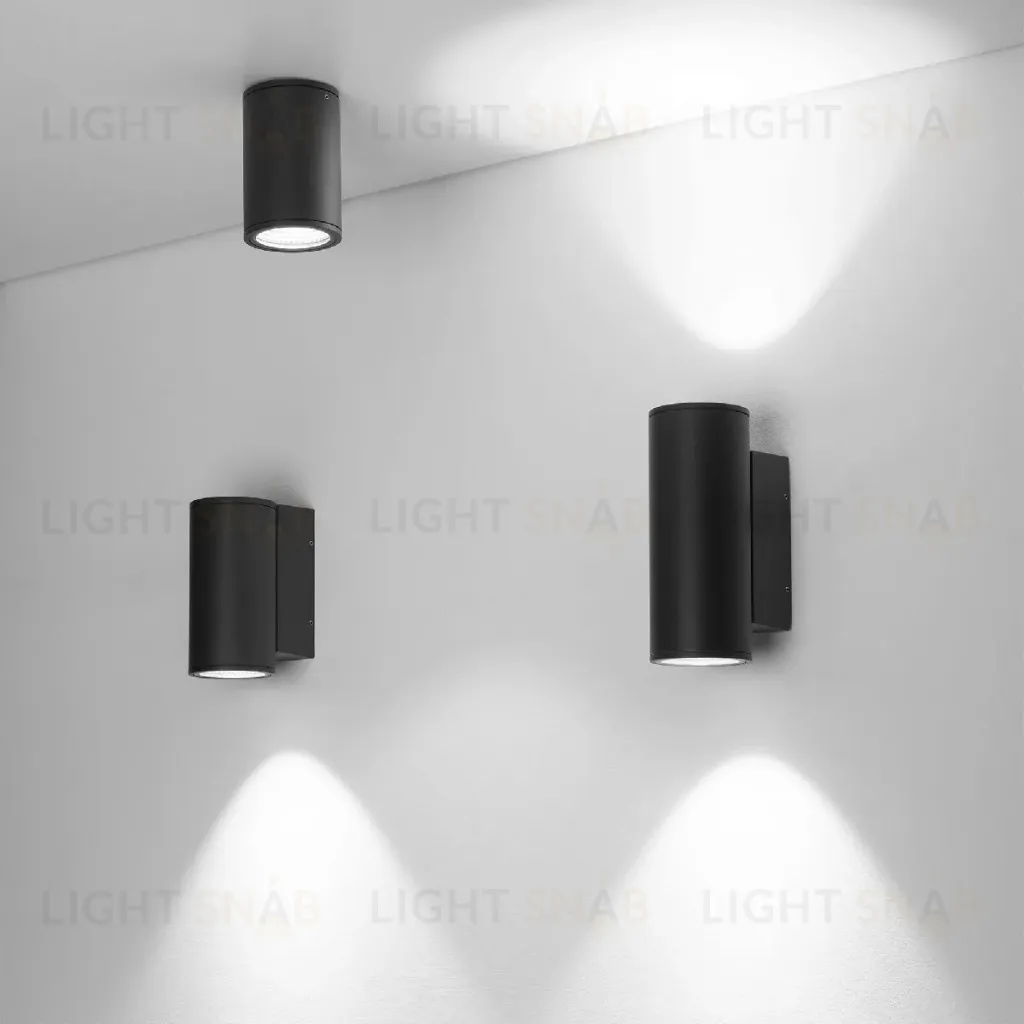 Уличный настенный светильник Arlight LGD-FORMA-WALL-TWIN-R90-2x12W Warm2700 052703 052703