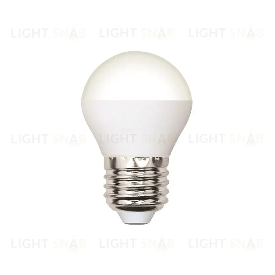 Лампа светодиодная Volpe LED-G45-6W/3000K/E27/FR/SLS UL-00008805 LED-G45-6W/3000K/E27/FR/SLS