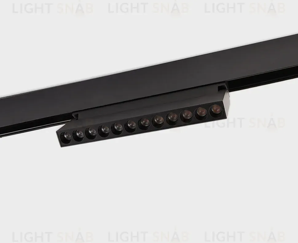 Трековый магнитный светильник Italline Atom IT012-5023 black 3000K IT012-5023 black 3000K